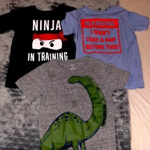 Boys short sleeved shirt lot of 3 size 5t